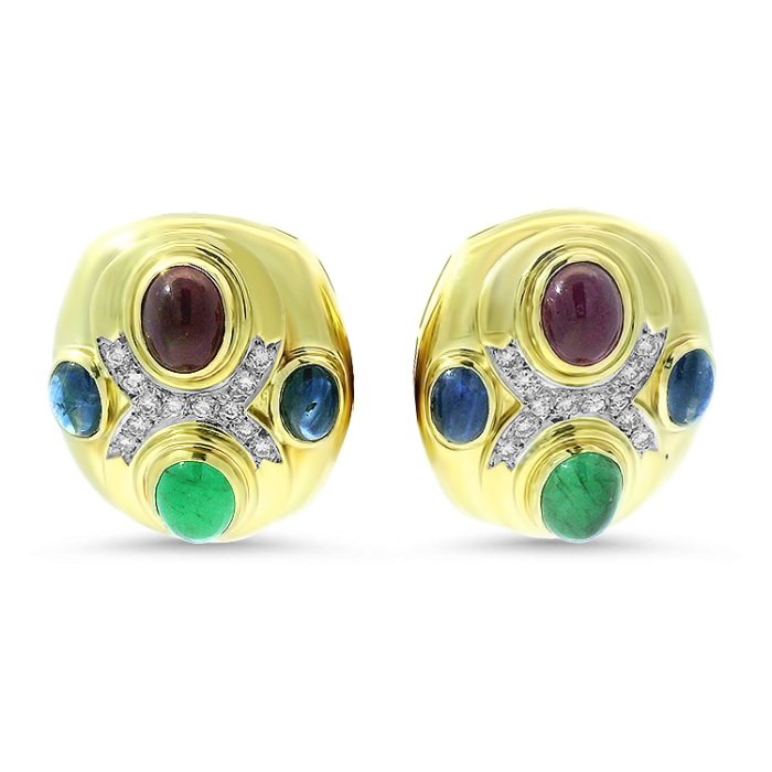 Vathë me diamant, ar i verdhë 18K