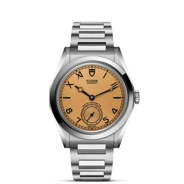 Tudor Monarch 39mm Dark Champagne Dial Steel Bracelet M2639W1A0U 0001